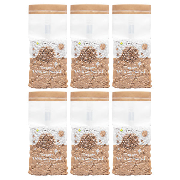 6-PACK OF Topping Tapioca Tapioca Pearls (Chewy) - Case of 6 Bags