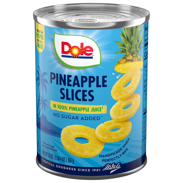 12-PACK OF PINEAPPLE SLICED IN JUICE