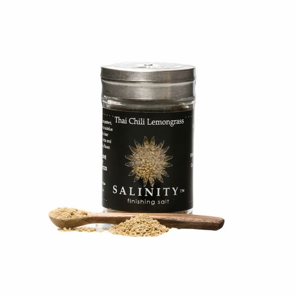 6-PACK OF Salt Thai Chili Lemongrass, Salinity Finishing Salt