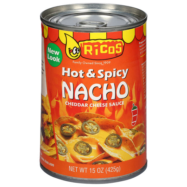 12-PACK OF SAUCE CHEDDAR HOT & SPICY, CHEESE CASE OF 12