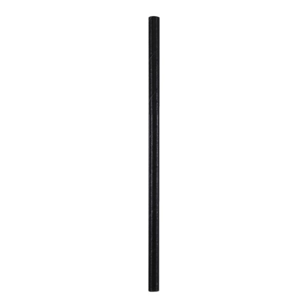 6-PACK OF STRAW PAPR UNWRP BLK CKTL 5.75