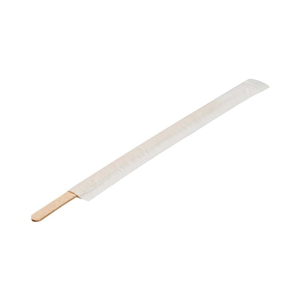 5000-PACK OF Stirrer Wood Karat Earth 5.5" Wooden Coffee Stirrer Paper, Wrapped - 5,000 pcs