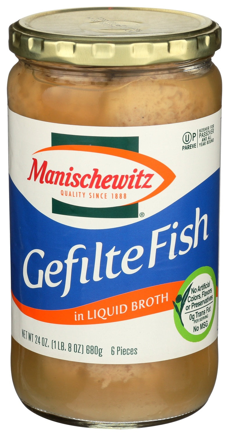 6-PACK OF FISH GEFILTE IN LIQUID BROTH