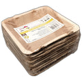 100EA-PACK OF BOWL LEAF PALM SQUARE 16 OZ