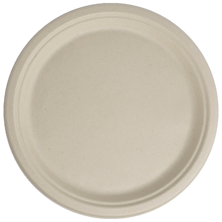 800-PACK OF PLATE COMPOSTABLE World Centric 10" Fiber Round Plates | No PFAS | 800 count