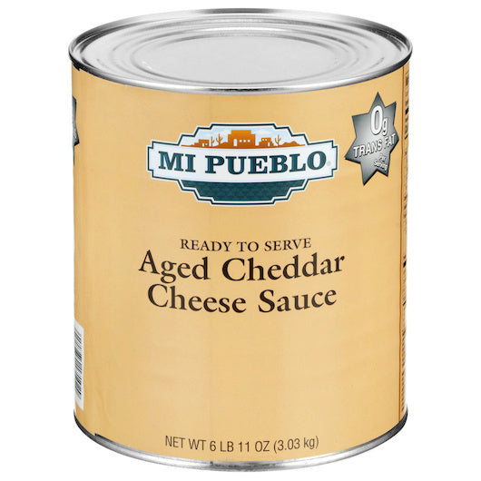 6-PACK OF Aged Cheddar Cheese Sauce Mi Pueblo, 6 - 107 OZ