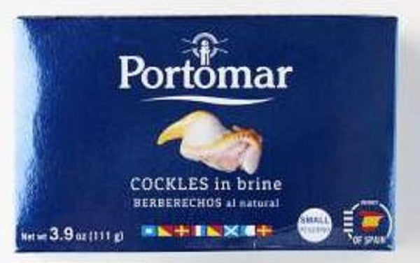 3.9 OZ-PACK OF COCKLES SPANISH IN BRINE 50/60