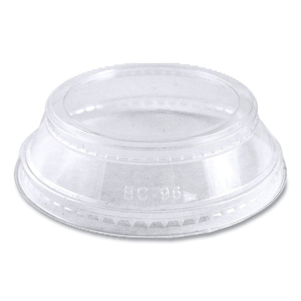 1000-PACK OF Lid Dome Eco-Friendly World Centric PLA Clear Plastic Dome Lids for Cold Cups - Fits 9 to 24 oz Parfait Cups - 1000 Count