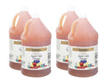 4-PACK OF Vinegar Apple Organic Unfiltered Spectrum Naturals 1 gal