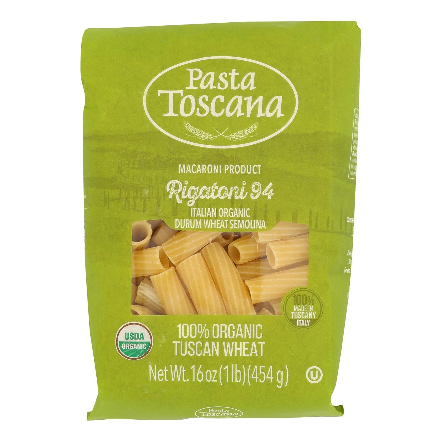 12-PACK OF PASTA RIGATONI TUSCAN WHEAT