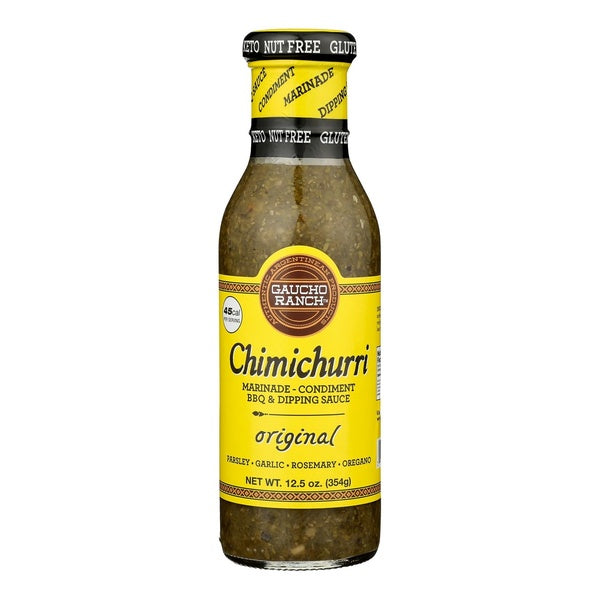 6-PACK OF Sauce Chimichurri Bulk Gaucho Ranch 12.5 oz