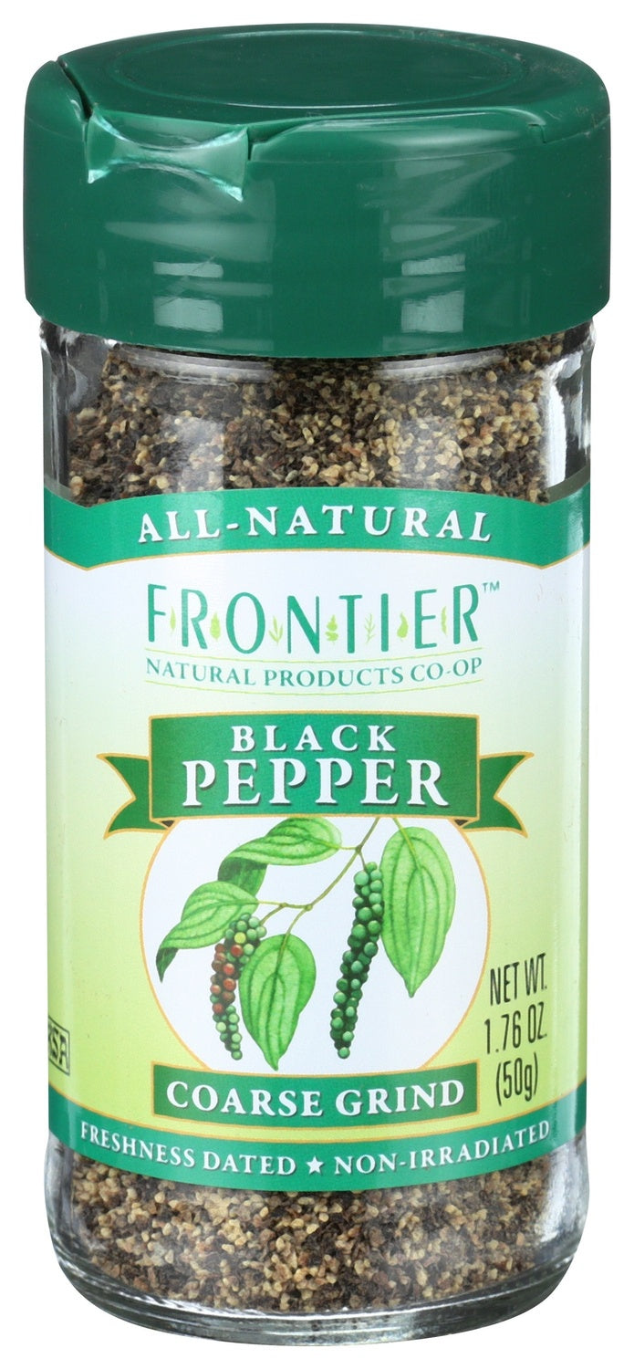 12-PACK OF PEPPER BLACK COARSE GRIND