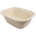400-PACK OF CONTAINER TAKEOUT World Centric Compostable 44 oz Fiber To-Go Boxes 8.7 x 6.7" | 400 count
