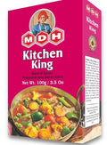 10-PACK OF SPICE MASALA MDH KITCHEN KING MASALA 10X100 GM IN