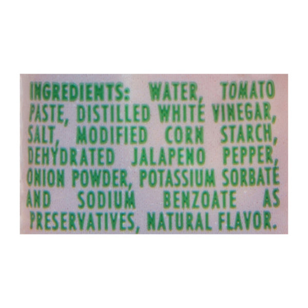 1-PACK OF SAUCE HOT JALAPENO