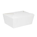 160-PACK OF Box Food Karat 160 ct Paper Take-Out Boxes | #4 | 110 oz | White