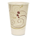 2000-PACK OF Cup Paper SOLO R12N-J8000 Symphony 12 oz ProPlanet Paper Cold Cups - Eco-Friendly White/Beige/Red (100 Cups per Bag, 20 Bags per Carton)