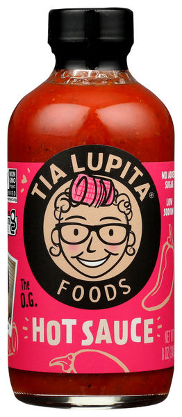 12-PACK OF Sauce Hot Tia Lupita Food 8 oz