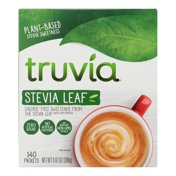 6-PACK OF SUGAR SUBSTITUTE STEVIA LEAF, CALORIE-FREE SWEETENER