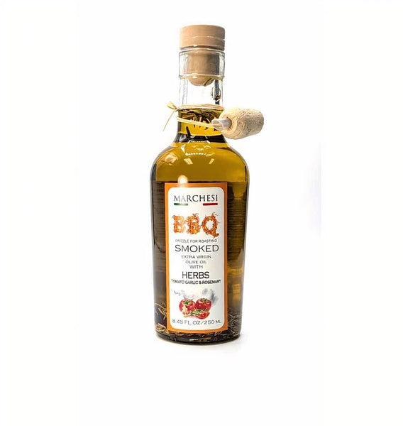 6-PACK OF Olive Oil, Smoked Herbs - BBQ Olive Oil Dressing, Sapore Della Vita