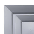 120-PACK OF Plate Set Square Plastic Dinnerware