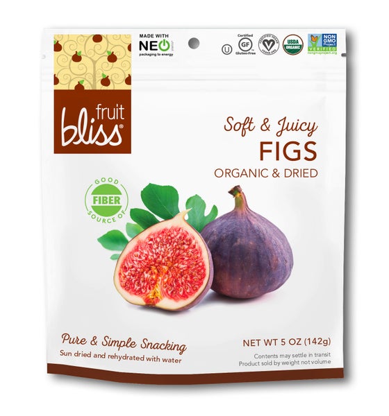 6-PACK OF Figs Organic Soft & Juicy, Fruit Bliss