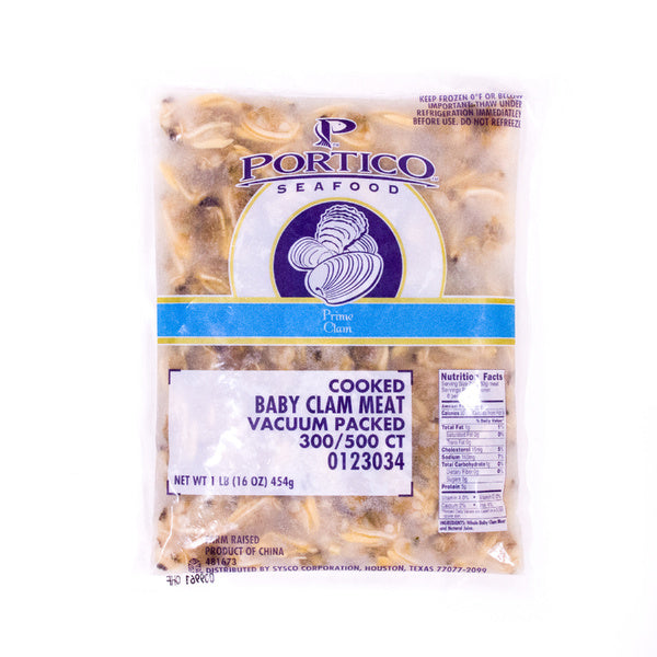 1 LB-PACK OF CLAM BABY MEAT VPAC 300/500 CT