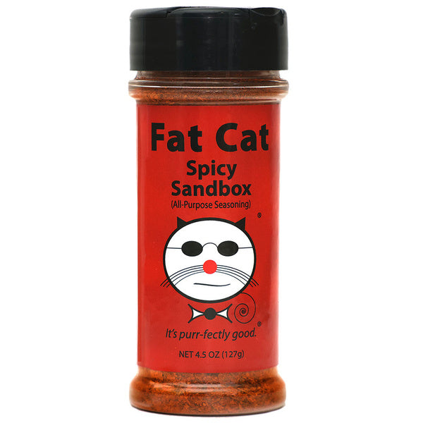 12-PACK OF Seasoning All Purpos Spicy Sandbox, Fat Cat Gourmet Foods