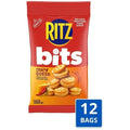 12-PACK OF Bits Spicy Queso Cracker Sandwiches Ritz, 12 - 3 Oz