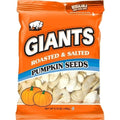 12-PACK OF Giants Pumpkin Seeds Roasted & Salted Giant Snacks Inc, 12 - 5.15 Oz