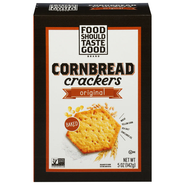 6-PACK OF SNACK CRACKER CORNBREAD ORIGINAL