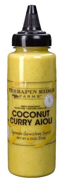 12-PACK OF SAUCE AIOLI COCONUT CURRY SQZE