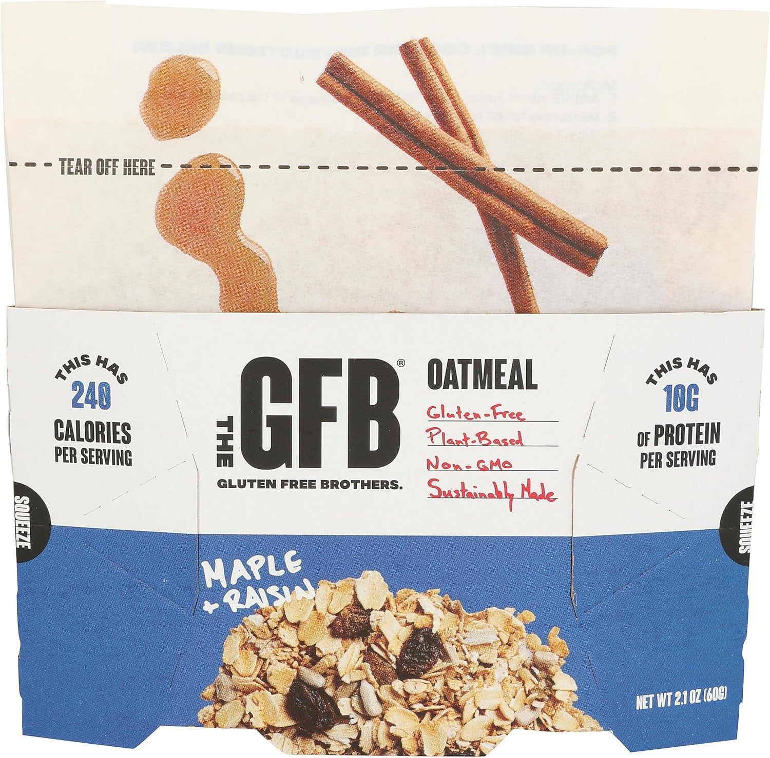 6-PACK OF CEREAL MIXED MAPLE RAISIN