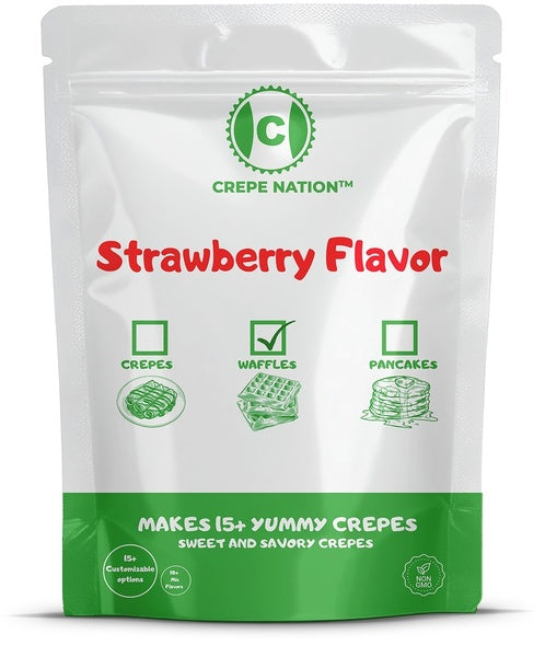 2-PACK OF Mix Waffle Strawberry Waffle Mix
