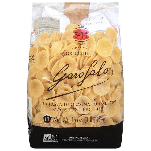 12-PACK OF PASTA ORECCHIETE DURUM WHEAT SEMOLINA CASE OF 12