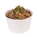 600-PACK OF Container Takeout Karat 600 ct 28 oz Paper Food Containers | 142 mm | White