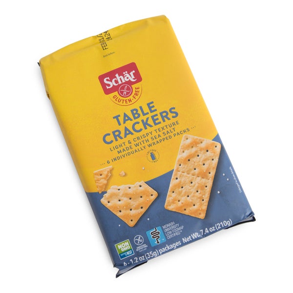 5-PACK OF CRACKER TABLE GLUTEN FREE