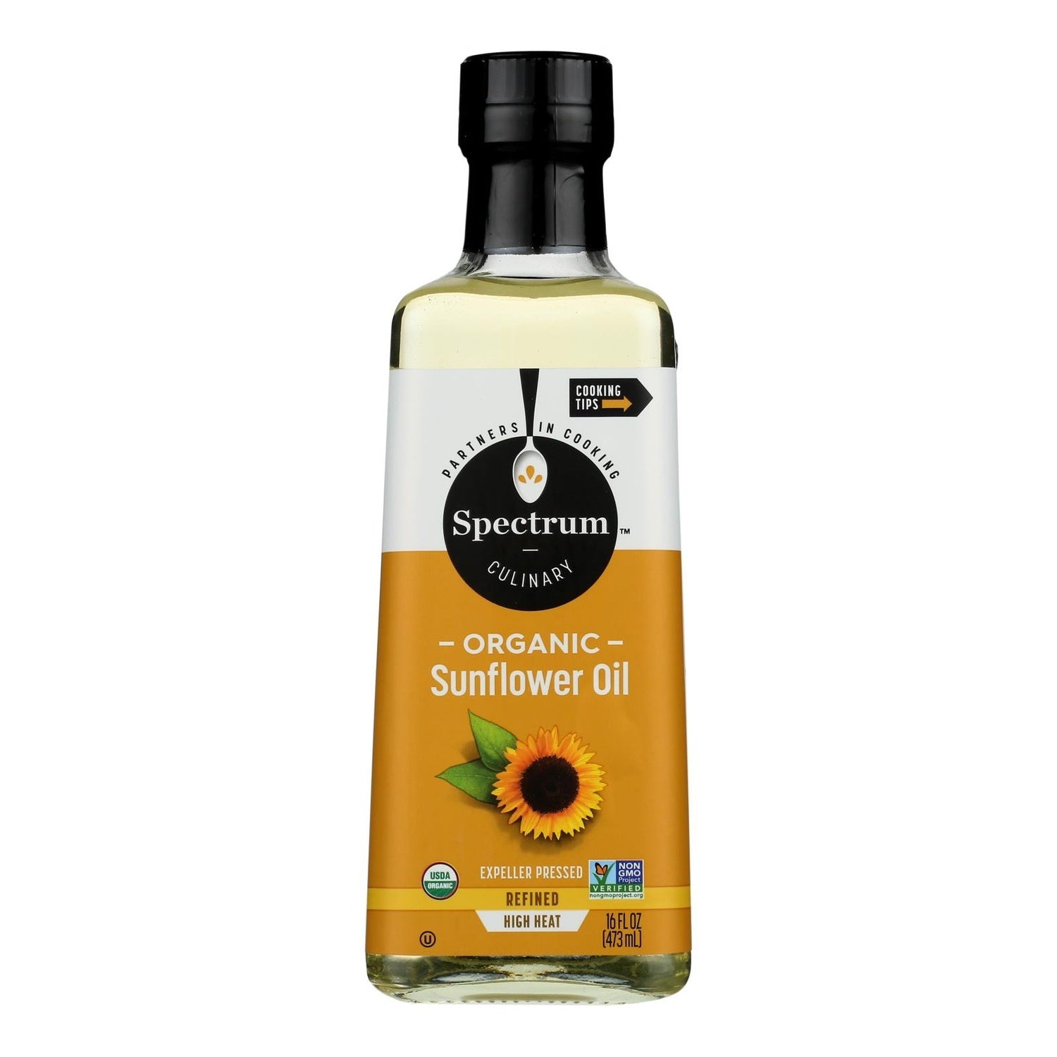 6-PACK OF OIL SUNFLOWER ORGANIC SUNFLOWER OIL REFINED