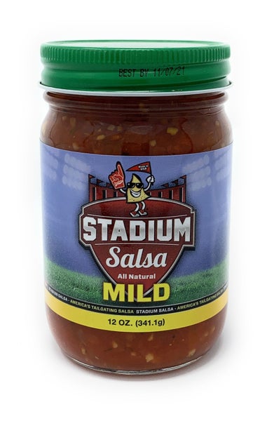 12-PACK OF Dip Salsa Mild Stadium Salsa
