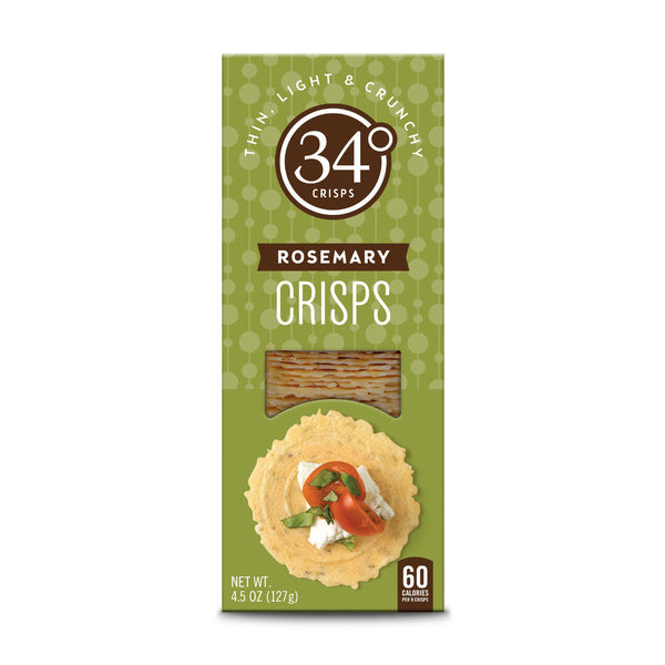 12-PACK OF CRACKER CRISP BREAD ROSEMARY