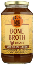 6-PACK OF Broth Chicken Zoup Good Reall 32 oz