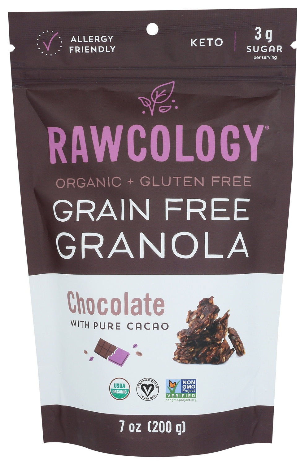 6-PACK OF CEREAL GRANOLA GRAIN FREE, CHOCOLATE