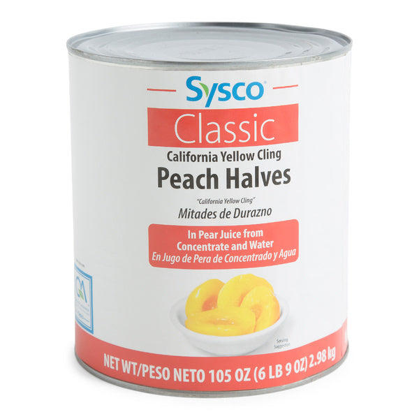 6-PACK OF PEACH HVS Y/C CH IN PEAR JUICE