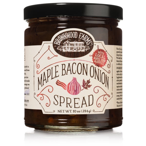 12-PACK OF Spread Maple Bacon Onion, Milo's Whole World Gourmet