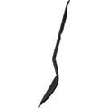 11 IN-PACK OF SPOON PLAS SOLID BLK SERVING