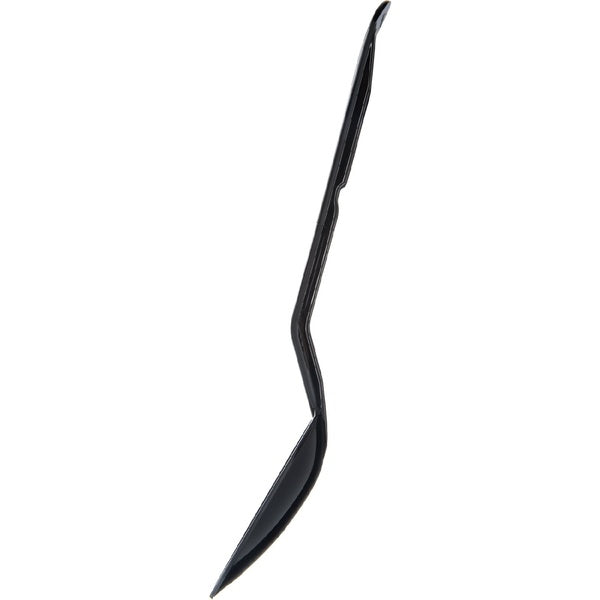 11 IN-PACK OF SPOON PLAS SOLID BLK SERVING