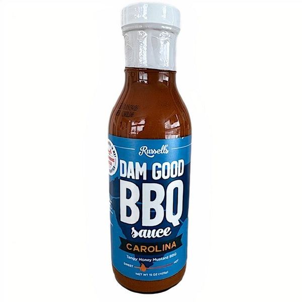 12-PACK OF Sauce BBQ, Dam Good Carolina, Russell's BBQ