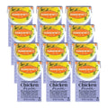 12-PACK OF Broth Chicken Low Sodium Manischewitz 17 fz