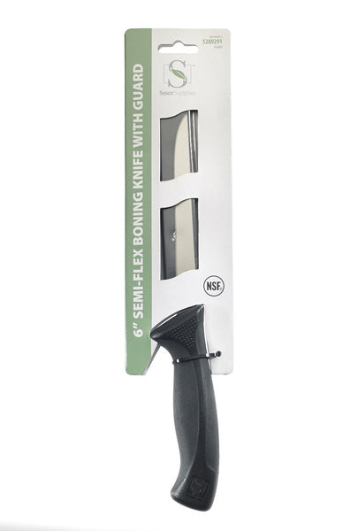 6"-PACK OF KNIFE BONING SEMI-FLEX W/GUARD