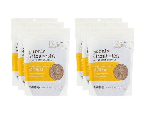 6-PACK OF Cereal Granola Ancient Grain Purely Elizabeth Snacks 12 oz